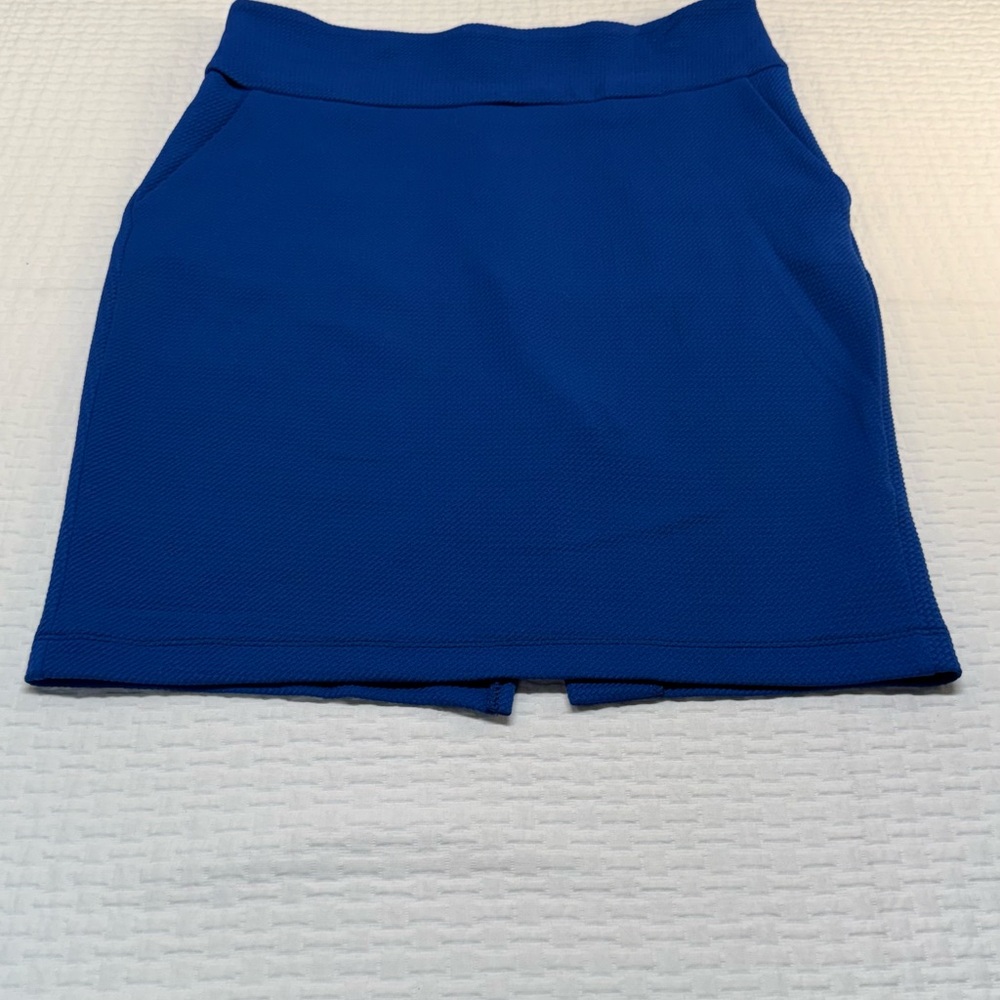 Freeway Vibrant Blue Pencil Skirt